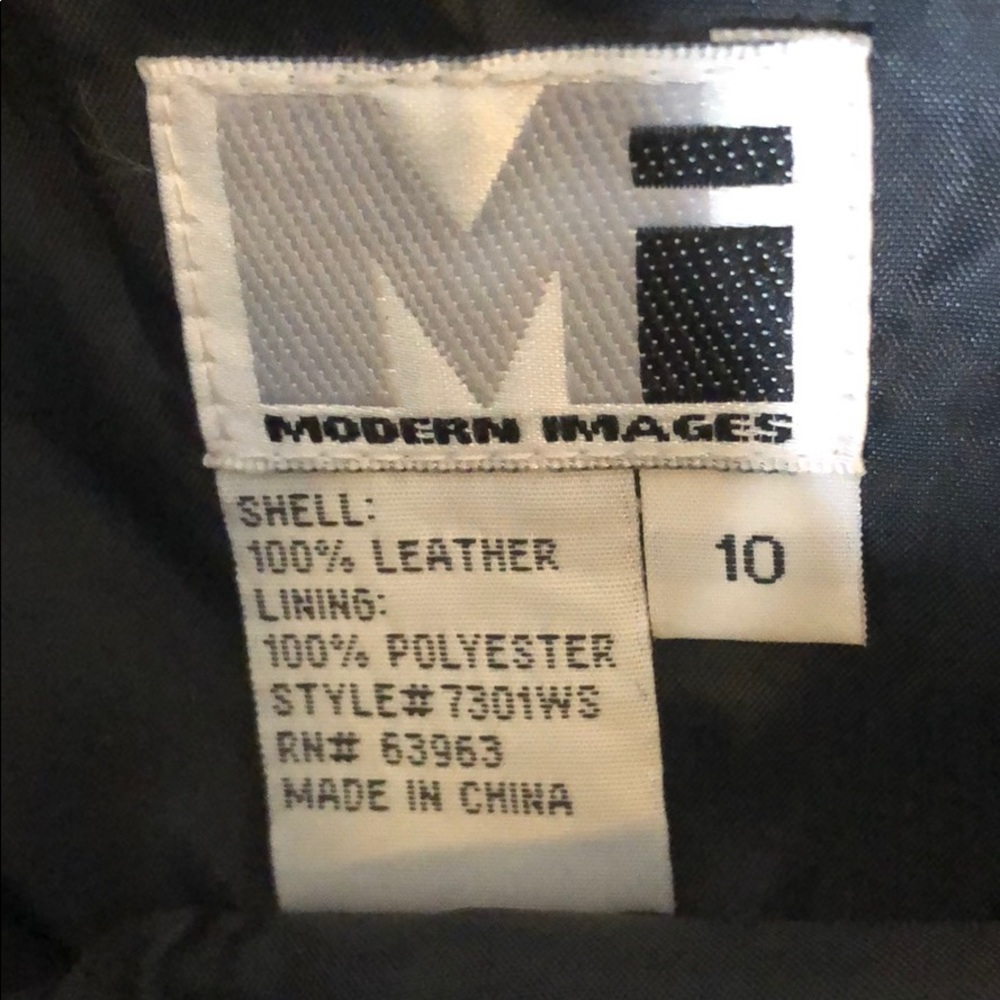 NWT Black MODERN IMAGES suede Skirt, sz 10 - Picture 2 of 3